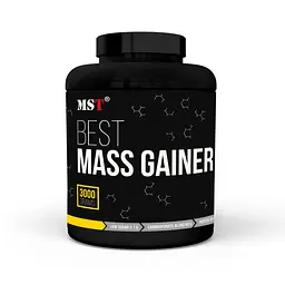 Гейнер Best Mass Gainer, 3 кг Полуниця MST fit0024694 - мініатюра 1