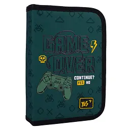 Шкільний пенал твердий одинарний без клапана Yes Game Fan HP-02