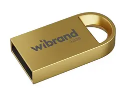 Флеш накопичувач USB 32Gb Wibrand Lynx, золотистий, USB 2.0 (WI2.0/LY32M2G)
