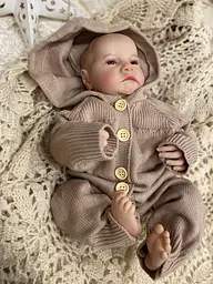 Силіконова колекційна лялька реборн reborn хлопчик сівби повністю анатомічна Reborn Dolls det0018817 - мініатюра 4