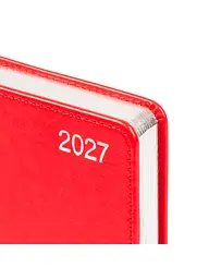 Щоденник 2027 А6 LEO Planner City датований червоний (252762) - мініатюра 3