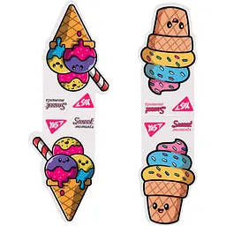 Закладки магнітні Yes Sweet Cream Ice cream, 2 шт. (708115) - мініатюра 2
