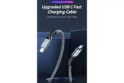 Кабель USB4 Thunderbolt 4 ULT Type-C 40Gbps 240W (S4041-91217) 1.2 м чорний - мініатюра 3