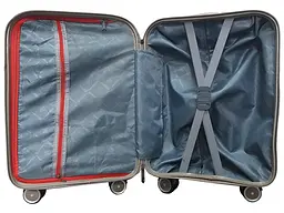 Валіза міні XS+ з поліпропілену Milano bag 0305 40л Шампань - мініатюра 5