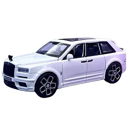 Колекційна металева модель автомобіля АвтоЕксперт Rolls-Royce Cullinan Black Badge з інерцією, світлом та звуком 1:32