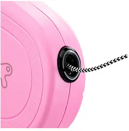 Рулетка для собак Ferplast Flippy One Cord S до 8 кг рожевий шнур 3 м 75092016 - мініатюра 5