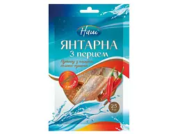 Сушена риба НАШ Янтарна рибка з перцем