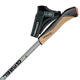Палиці для скандинавської ходьби Gabel X-5 Black/Yellow 120 (7008351131200) фіксованої довжини - мініатюра 2