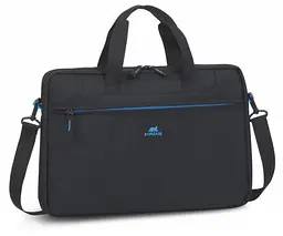 Сумка для ноутбука 15.6" Rivacase Regent Black поліестер 420x290x55 мм (8037)
