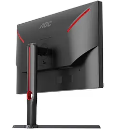 TFT 27" AOC Q27G3XMN/BK, MiniLED QHD IPS, 180Hz, 1ms, 2xHDMI, DP, HAS, Pivot, чорно-червоний - мініатюра 5
