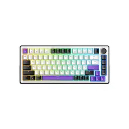 Клавіатура Hator Hellyberry Mechanical Linear RGB USB UA White/Violet (HK75)