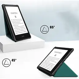 Чохол-книжка BeCover Ultra Slim Origami для Amazon Kindle Paperwhite 11th Gen 2021 Dark Green (707220) [100912] - мініатюра 3