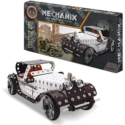 Металевий конструктор, розвиваючий Zephyr "MECHANIX" Ретро автомобіль (353 елм.)