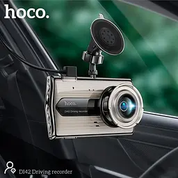 Відеореєстратор HOCO DI42 Driving recorder with rear camera (комплект із задньою камерою) - мініатюра 7