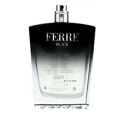 Туалетна вода тестер Gianfranco Ferre Ferre Black 100 мл - мініатюра 2