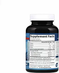Риб'ячий жир Супер Омега-3 Carlson Super Omega-3 Gems Fish Gel 1200 мг 100 капсул - мініатюра 2