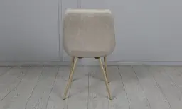 Стілець Ділан метал сидіння тканина 510x560x900 бежевий - мініатюра 4