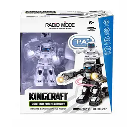Робот-боксер на радіокеруванні Kingcraft 777-615 White - мініатюра 2