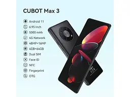 Смартфон CUBOT Max 3 4/64GB Black - миниатюра 8