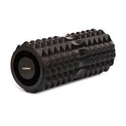 Масажний ролик Cornix EVA 33 x 14 см (валик, ролер) XR-0341 Black - мініатюра 2