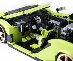 Конструктор машина MOULD KING Lamborghini Sian Sierne ламборджині для дітей та дорослих 1133 деталей - мініатюра 5