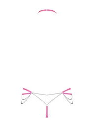 Трусики Obsessive Lolitte Chainty L/XL рожевий - мініатюра 6