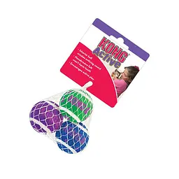 Іграшка Kong Cat Active Tennis Balls тенісні м'ячі з бубонцями 3 шт