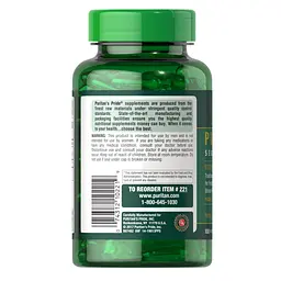 Вітаміни та мінерали Puritan's Pride Pumpkin Seed Oil 1000 мг 100 капсул - мініатюра 3