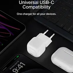Мережевий зарядний пристрій Belkin Boost Up Charge 20W White (WCA009KQWH) [158897] - мініатюра 7