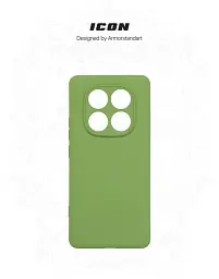 Чохол ArmorStandart ICON для Xiaomi Redmi Note 14 Pro 5G / Poco X7 Camera cover Green - мініатюра 3
