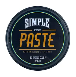 Матова паста для волосся Manly Club Simple Oldboy Matte Paste 120 мл