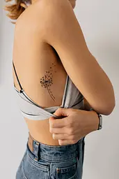 Тату Tattooshka Кульбабки з фразою L-67 (4825800010280) shop (4825800010280) - мініатюра 3
