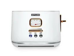 Тостер Muse білий MS-130 W - мініатюра 2