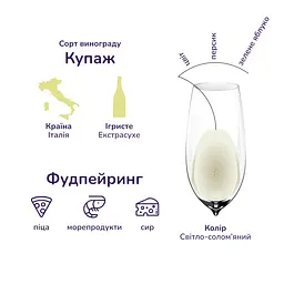 Упаковка ігристого вина Maschio Prosecco Treviso Extra-Dry біле екстра-сухе 4.5 л (0.75 л х 6 шт.) - мініатюра 3