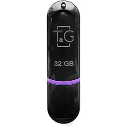 Флеш накопичувач USB 32Gb T&G Shorty TG012 чорний USB 2.0 (TG012-32GBBK)
