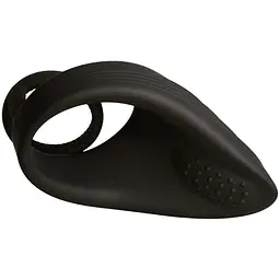 Подвійне віброкільце Nexus Enhance Vibrating Cock and Ball Ring, 10х3.25 см (чорний) - мініатюра 3