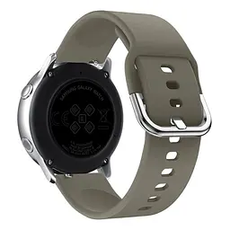 Ремінець Universal 22 mm Silicone Design Samsung/Amazfit/Huawei Olive Green