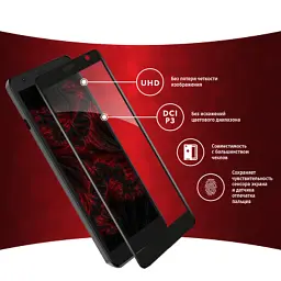 Скло захисне Intaleo Full Glue ZTE Blade L9 (1283126517747) - мініатюра 3