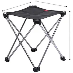 Стул раскладной Naturehike NH20JJ019 черный