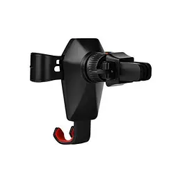 Холдер Hoco CA22 Black/Red (Кріплення Вентиляційна грати) - мініатюра 3