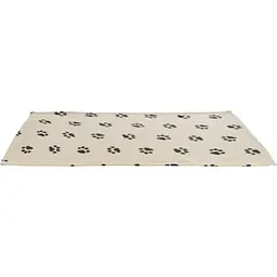 Підстилка для собак Trixie Beany Blanket,, флісовий, з лапками, 100х70 см, бежевий - мініатюра 2