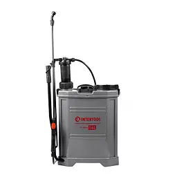 Обприскувач гідравлічний ранцевий 16 л. INTERTOOL FT-9016