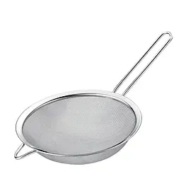 Сито дрібне з ручкою з нержавіючої сталі Ø 22 см, Kitchen Master Сірий 87571