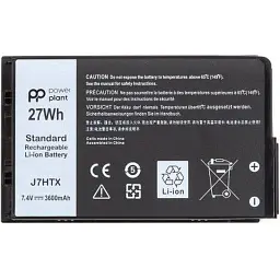 Акумулятор до ноутбука DELL Latitude 12 7202 (J7HTX) 7.4V 3600mAh PowerPlant (NB441945)