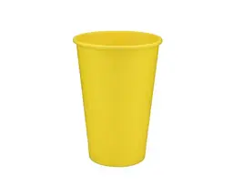 Стакан одношаровий 500 мл "Yellow Cup" 50шт/уп