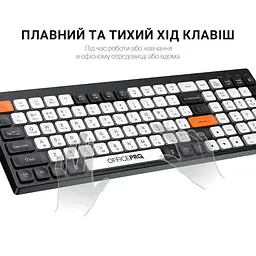 Клавіатура OfficePro (SK985BO) - мініатюра 7