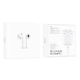 Навушники Hoco EW74 True wireless stereo headset, BT5.4, 30mAh, 350mAh, 4h, white - мініатюра 7