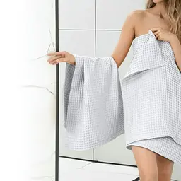 Рушник вафельний Cosas Snow Greek Waffle 35х75 см (Towel_01Snow_GreekWaffle_35x75) - мініатюра 6