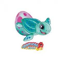 Растущая игрушка в яйце Sbabam Tropical Eggs Жители тропических морей - миниатюра 3