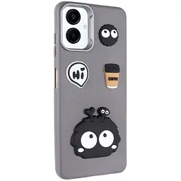Чохол TPU Leather Toys для Samsung Galaxy A06 Monster / Grey